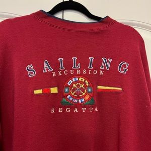 Sailing Vintage Crewneck Sweatshirt